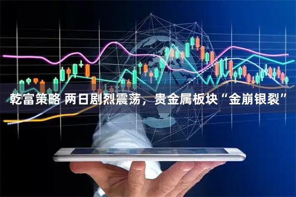 乾富策略 两日剧烈震荡，贵金属板块“金崩银裂”