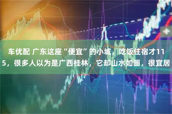 车优配 广东这座“便宜”的小城,吃饭住宿才115,很多人以为是广西桂林,它却山水如画,很宜居
